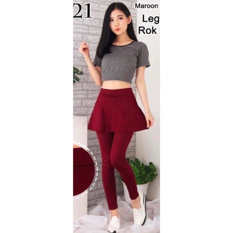 Rok Legging Panjang Senam