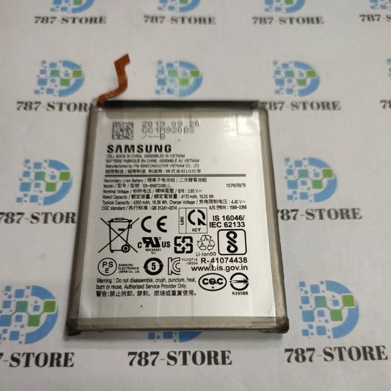 BATTERY SAMSUNG NOTE 10 PLUS EB-BN972ABU ORIGINAL 100% SEIN BEKAS