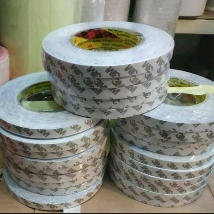 Double Tape 3 M Tissu - Double Tape 9075i- Double tape Bening