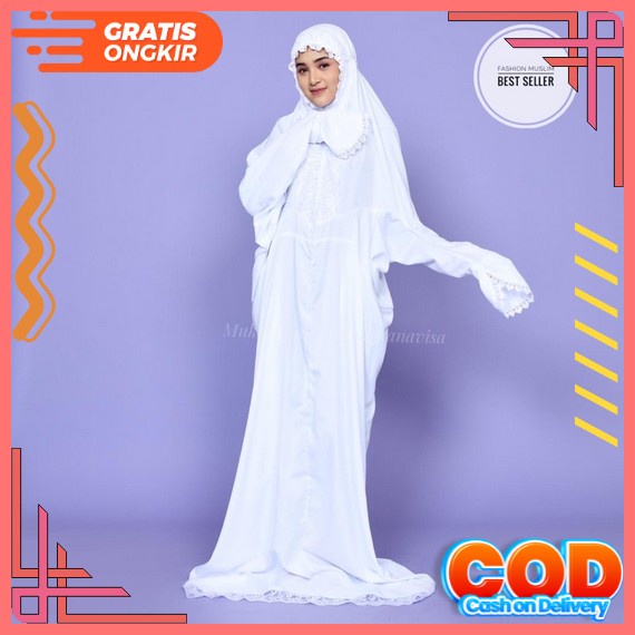 Mukena Zahis Mukena Manset Motif Mukena Yaman Mukena Hadramaut Mukena Motif Mukena Terusan Mukena Ra