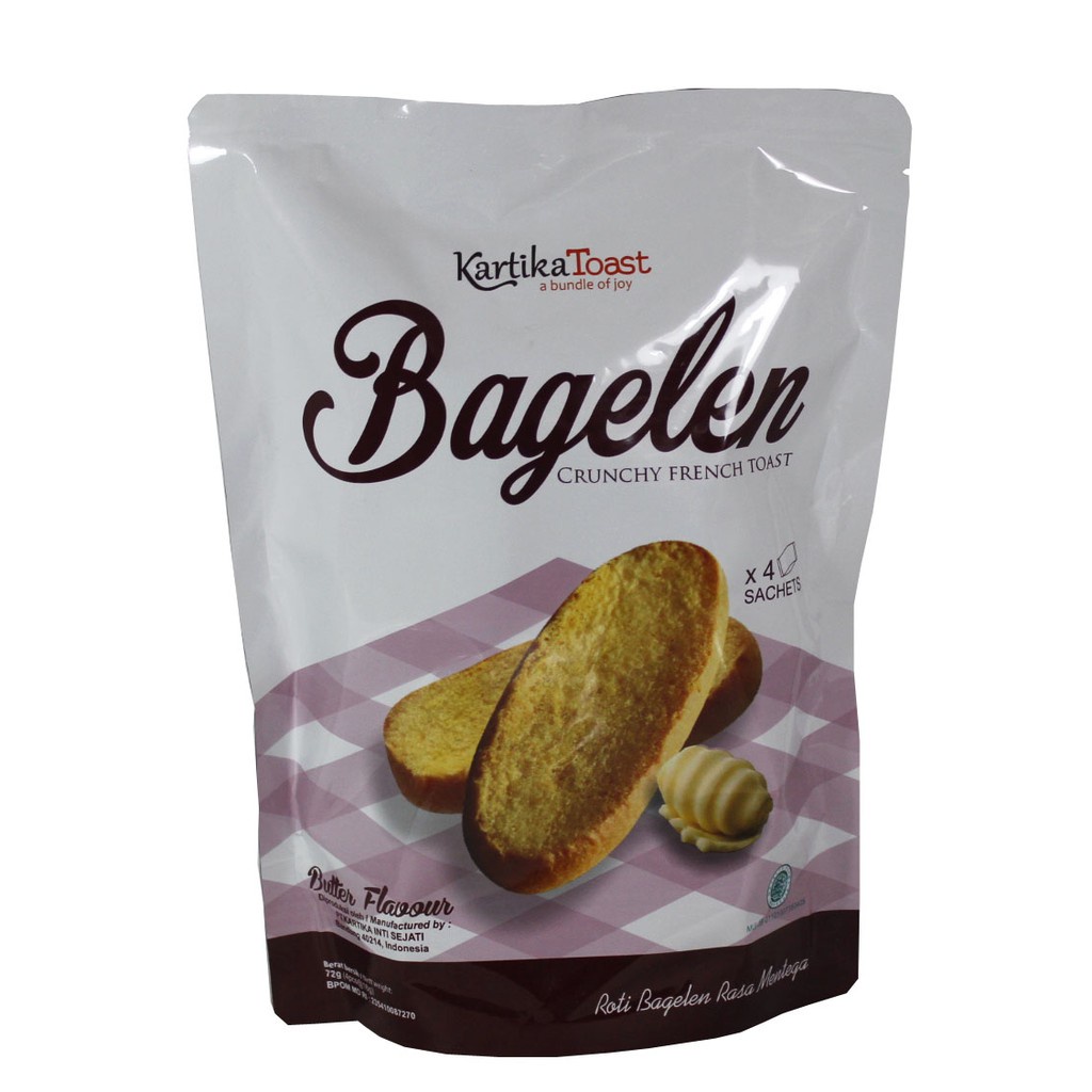 BAGELEN BUTTER 72GR KARTIKA TOAST (12)