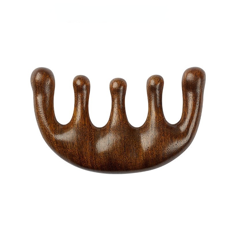 Sisir Pijat Cendana Sisir Pijat Kepala Pria Wanita Scraping Dredging Meridian Massage Comb