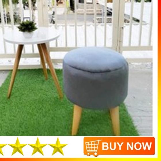 ➬ SOFA STOOL BAHAN LEMBUT,KURSI BULAT,SOFA BULAT ❊
