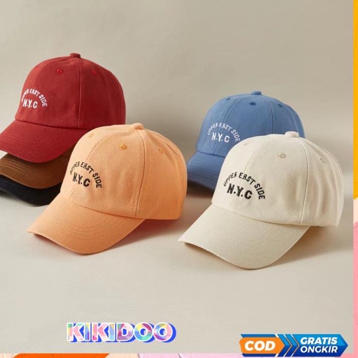 Original Kikidoo Topi Baseball Import Anak NYC NEW Unisex Kids Cap TP20 