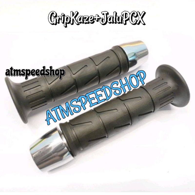 PROMO Handgrip Kaze Grip kaze Handfad Kaze ORIGINAL Set Jalu Setir pcx Handgrip Kaze Sarung Gas Kaze