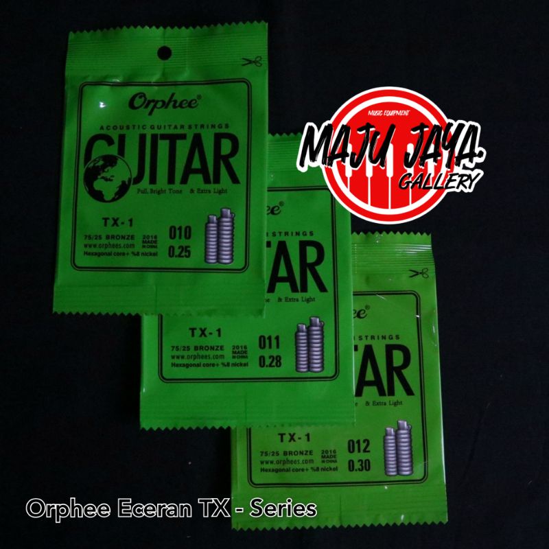 senar gitar akustik elektrik orphee eceran ecer TX series