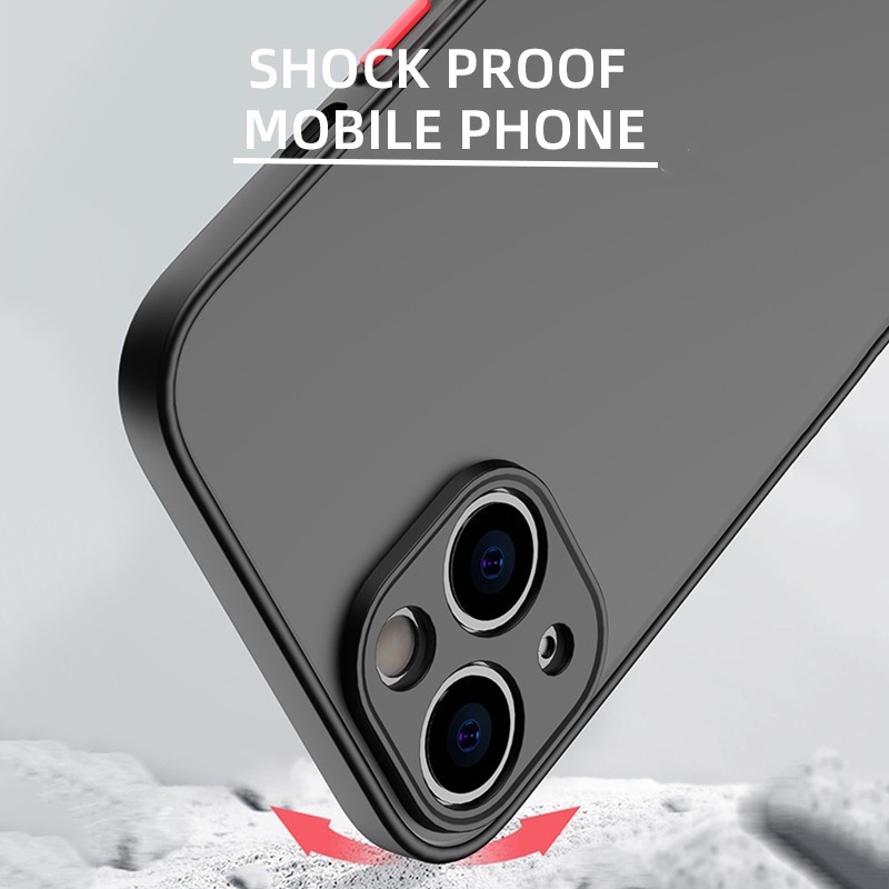 IPHONE Casing Ponsel Hawkeye Perasaan Kulit Yang Stylish, Simple Dan Serbaguna Untuk Iphone14 13 12 11 Pro Max X XS Max Xr7 8 Plus Perasaan Kulit