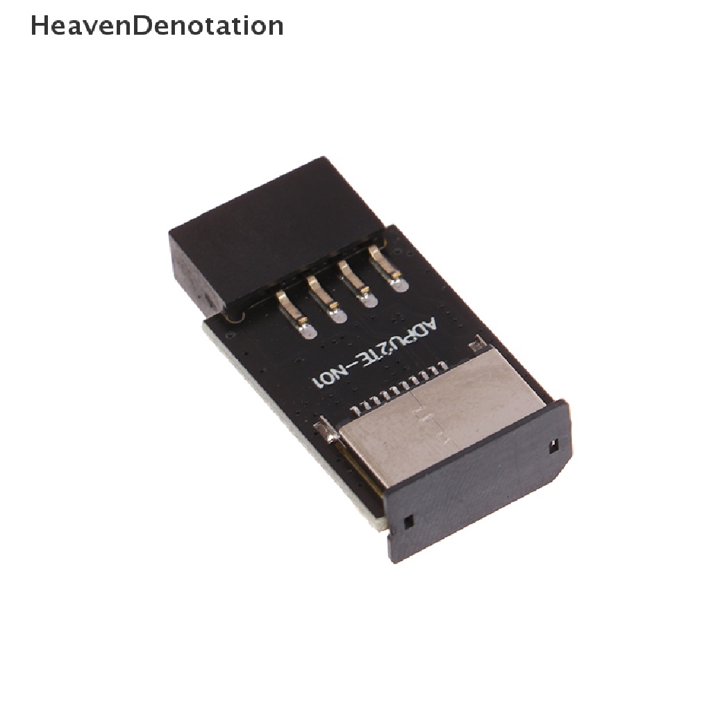 [HeavenDenotation] Header Wanita 9Pin Ke Tipe-E Adapter Motherboard 9-pin Ekstensi Tipe-E Ke Key-A Converter Adapter HDV