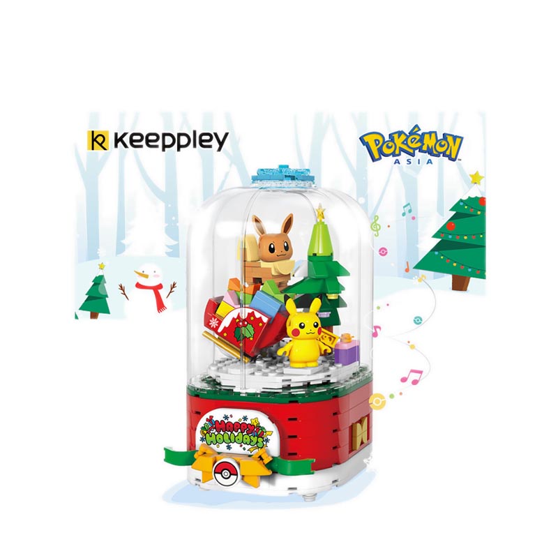 QMAN Pokemon music box with gift - QMNK20211