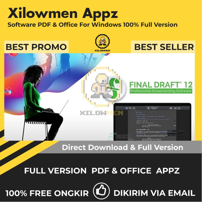 [Full Version]  Final Draft Pro PDF Office Lifetime Win OS