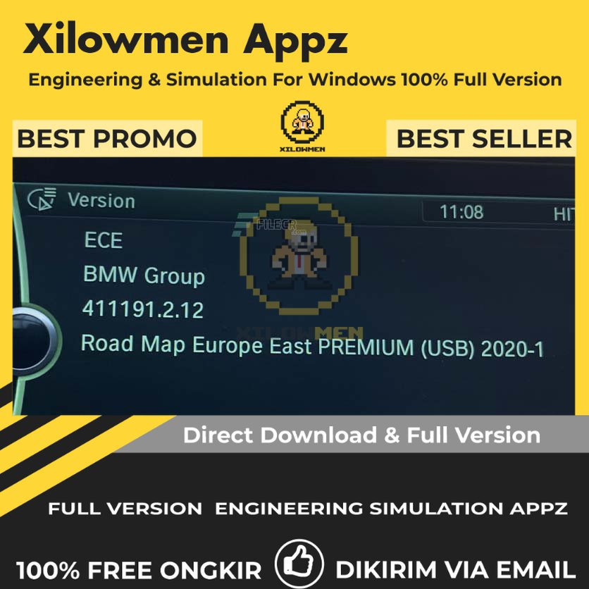 [Full Version] BMW Road Map Europe East Premium 2020-2 Pro Engineering Software Lifetime Win OS