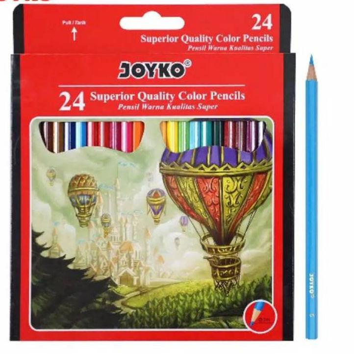 

Code3j3Ix Pensil warna Joyko 24 warna panjang CP-101 ( 1set/24wrn )