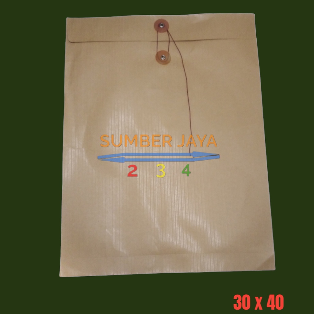 AMPLOP COKLAT BIASA TEBAL UKURAN 30 x 40