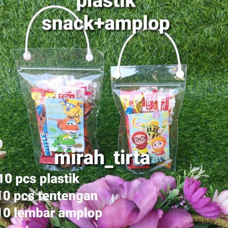 

O89 ❤LEBARAN❤10 PCS PLASTIK SNACK LEBARAN IDUL FITRI kantong Plastik lebaran . plastik idul adha .plastik natal. christmas paket natal PRODUCT TERLARIS ㅦ