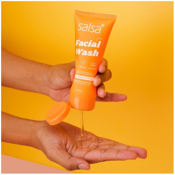 SALSA Facial Wash - Gentle and Mild (Sabun Pembersih Wajah untuk Semua Jenis Kulit)