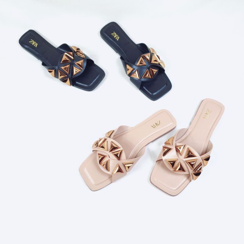 ZR Flat Sandal Strappy Sandal