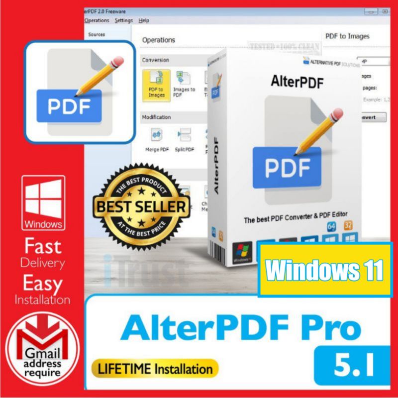 AlterPDF Pro Pembaca Edit PDF WINDOWS [LIFETIME] 
