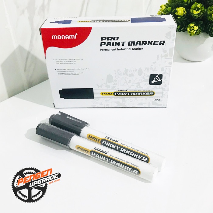 

BISA COD MONAMI Pro Industrial Permanent Marker for Hack Black Rims Exalith