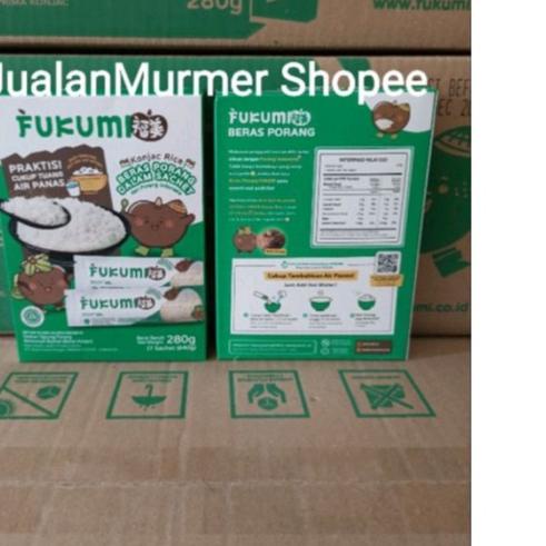 

♔ Fukumi Beras Porang 1 Box Isi 7 Sachet ➻