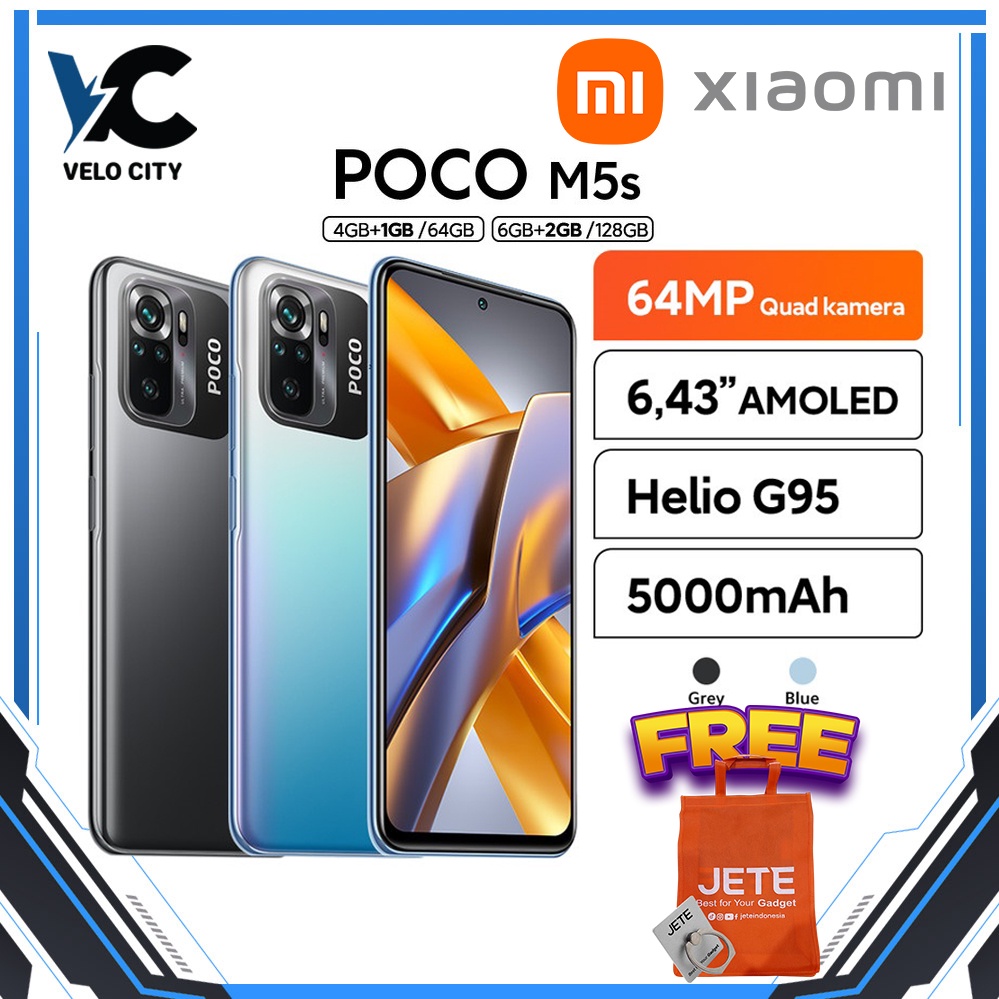 Xiaomi Poco M5s MediaTek Helio G95 Dotdisplay AMOLED FHD+ NFC