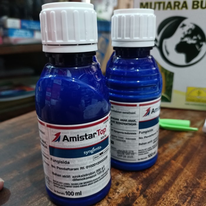 amistartop 100ml, fungisida sistemik,cabe keriting daun, original ASLI