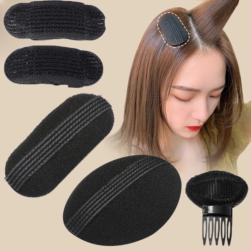 Invisible Pads Hair Clips Hair Claw Gadis Bernapas Alami Kreatif Set BB Jepit Wanita Jepit Rambut Hair Pin Ponytail Rambut Pemegang Berbulu Aksesoris Rambut Spons Rambut Akar