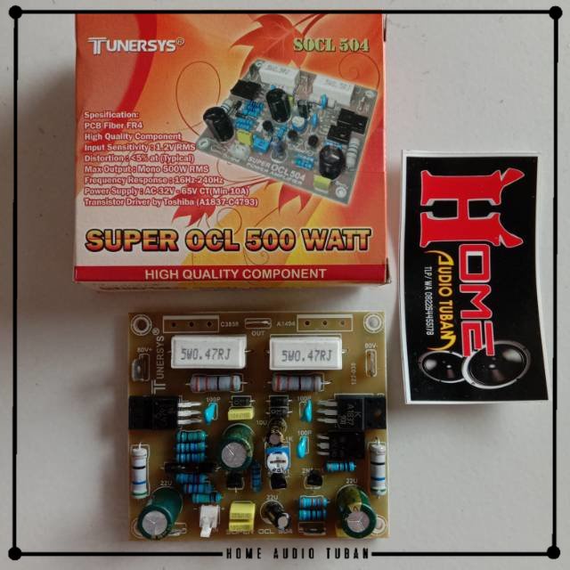 Kit Driver Amplifier SOCL 504 KOMPONEN ORIGINAL