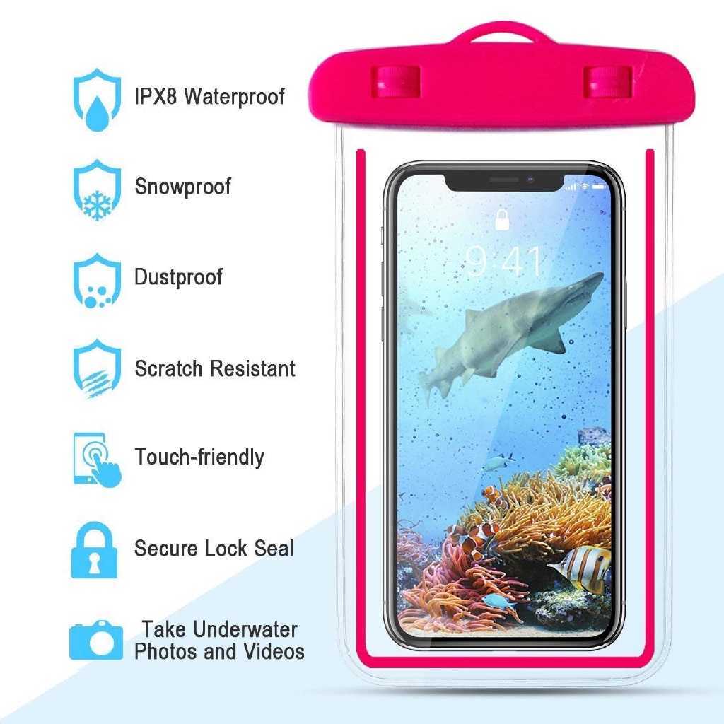 Untuk alll Telepon Universal Waterproof Case Waterproof Phone Pouch Dry Bag/Penjualan Panas