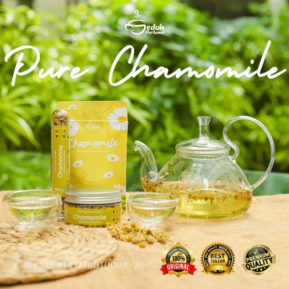 

Seduh Space Pouch Chamomile / Teh Bunga Chamomile / Teh Insomnia - Segar, Tidak Pahit