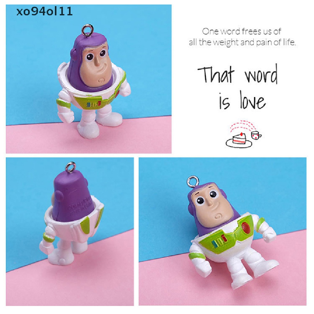 Xo 1PCS Toy Story Buzz Lightyear Woody Jessie Little Green Pria Action Figure Mainan OL