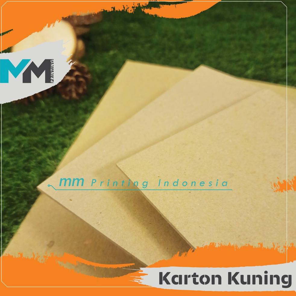 

N35 [isi 8pcs][F4/A4] Yellow Board 30(1500gsm)/Karton tebal 30/Karton Hard board/Karton Hard cover PROMO ↓