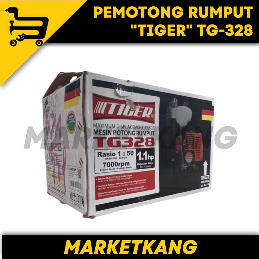 PEMOTONG RUMPUT "TIGER" TG-328