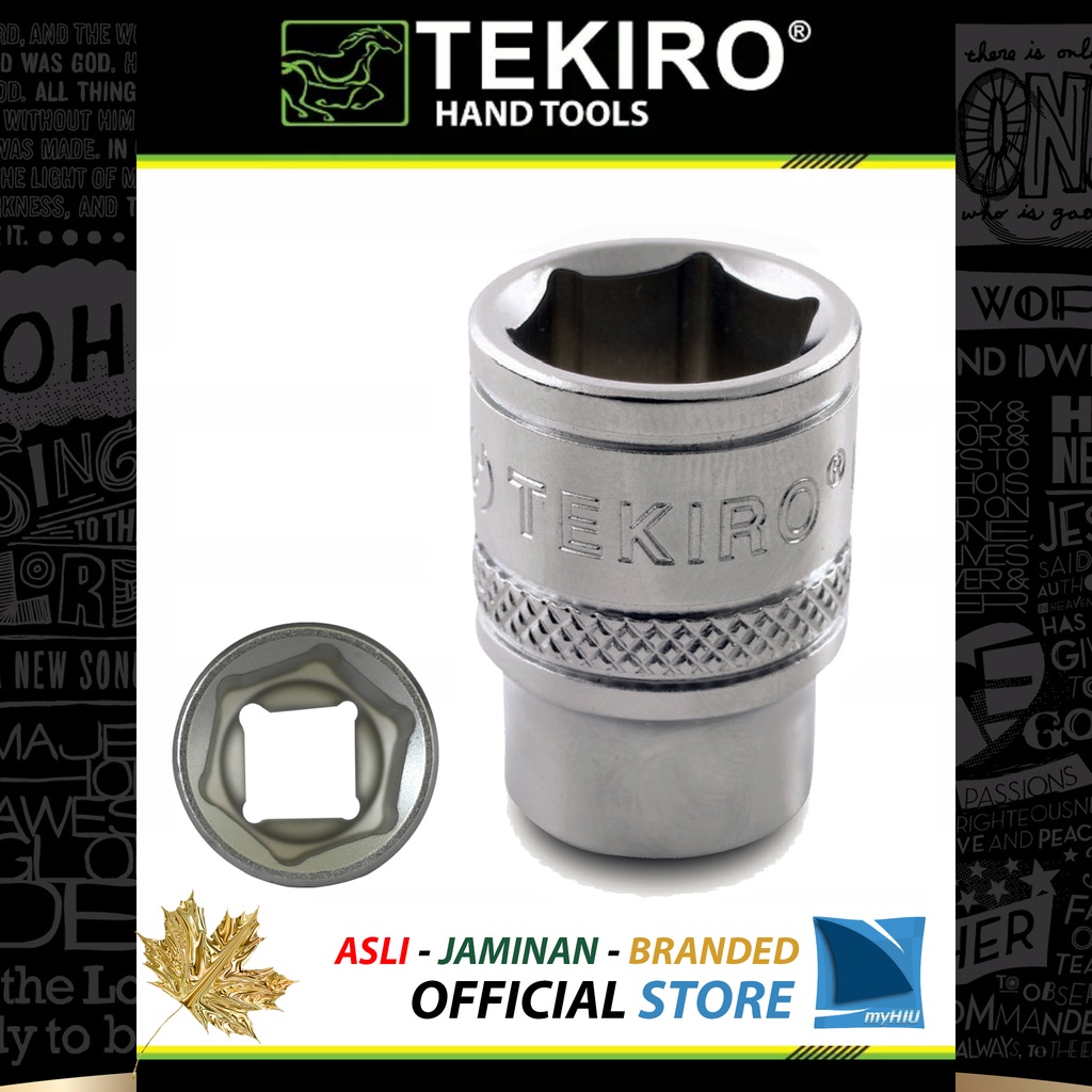 Kunci / Mata Soket 20 ~ 32 mm 1/2&quot; inch DR 6 PT / Socket / Sock Spanner TEKIRO