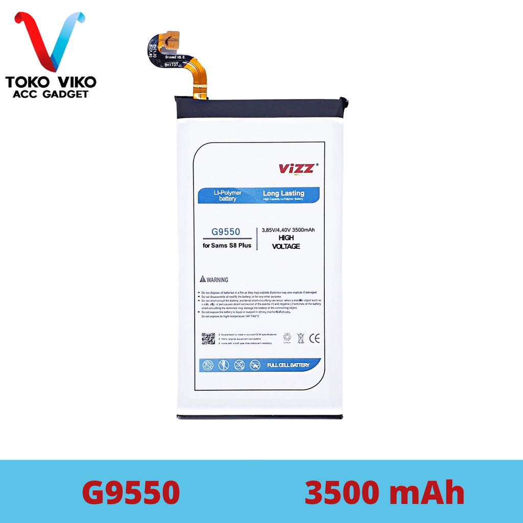 Vizz Samsung G9550 S8 Plus / S8+ Baterai Batre Original