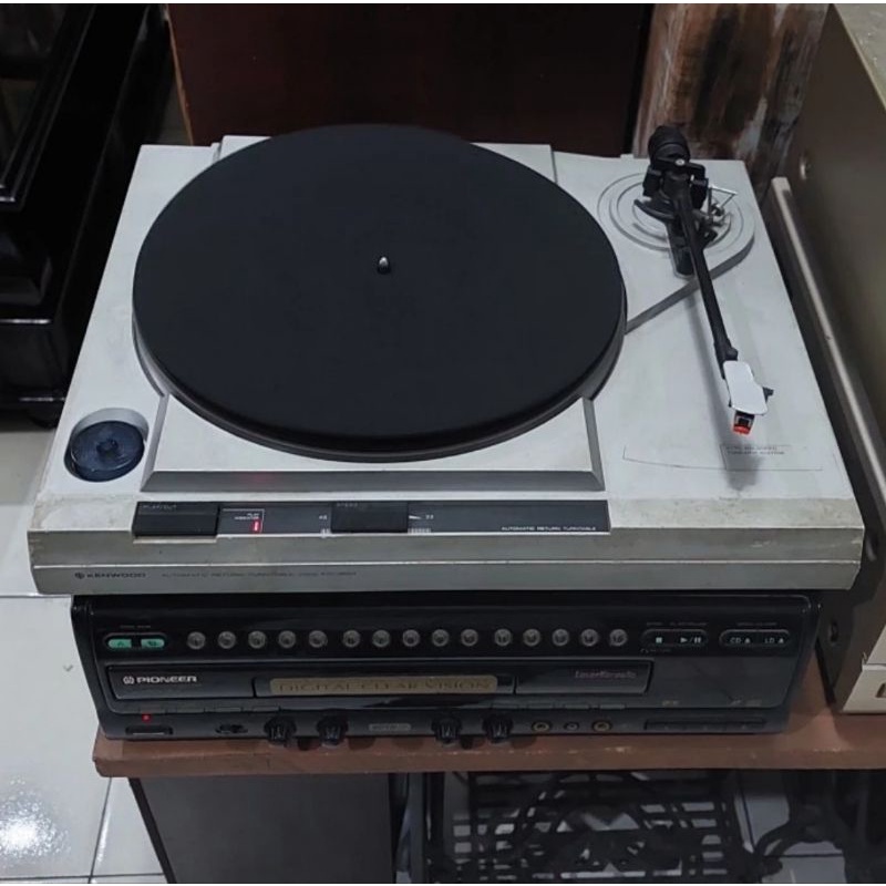 Turntable Kenwood KD 1600 Normal Lengkap