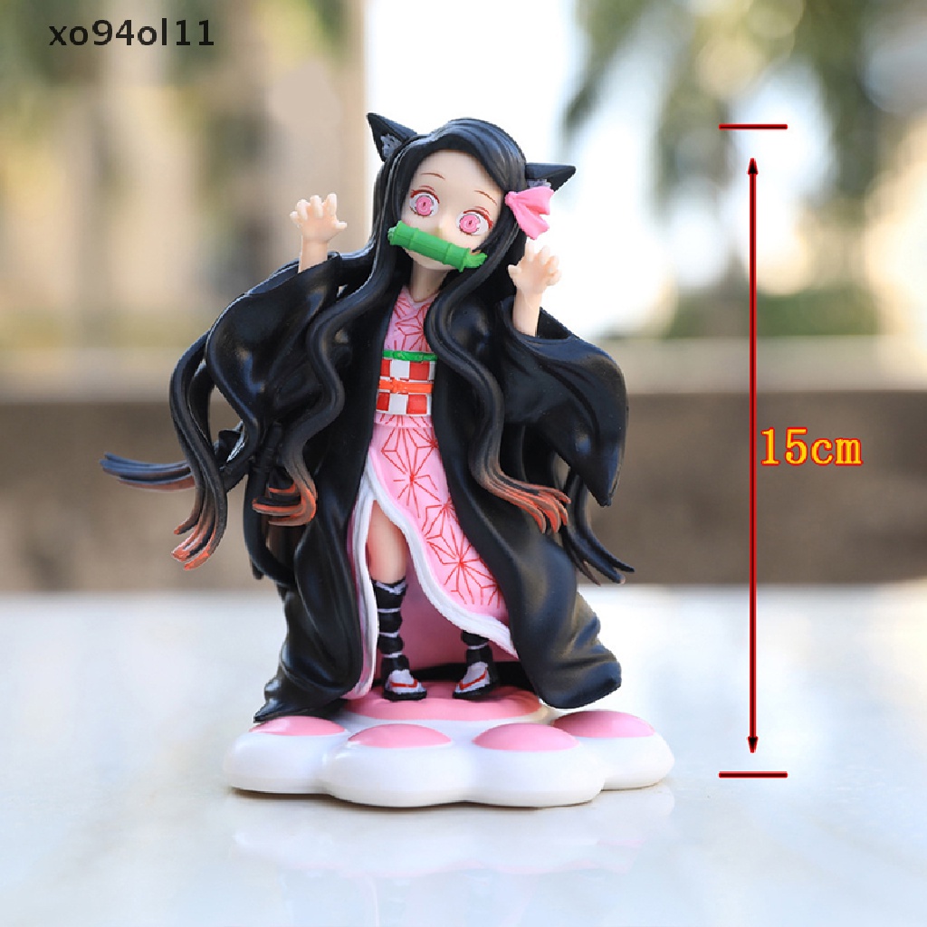 Xo Demon Slayer Kamado Nezuko Anime Figure Gk Kimetsu No Yaiba Patung Mainan OL