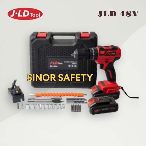 JLD JV88-48V Cordless Bor Drill Impact Wrench