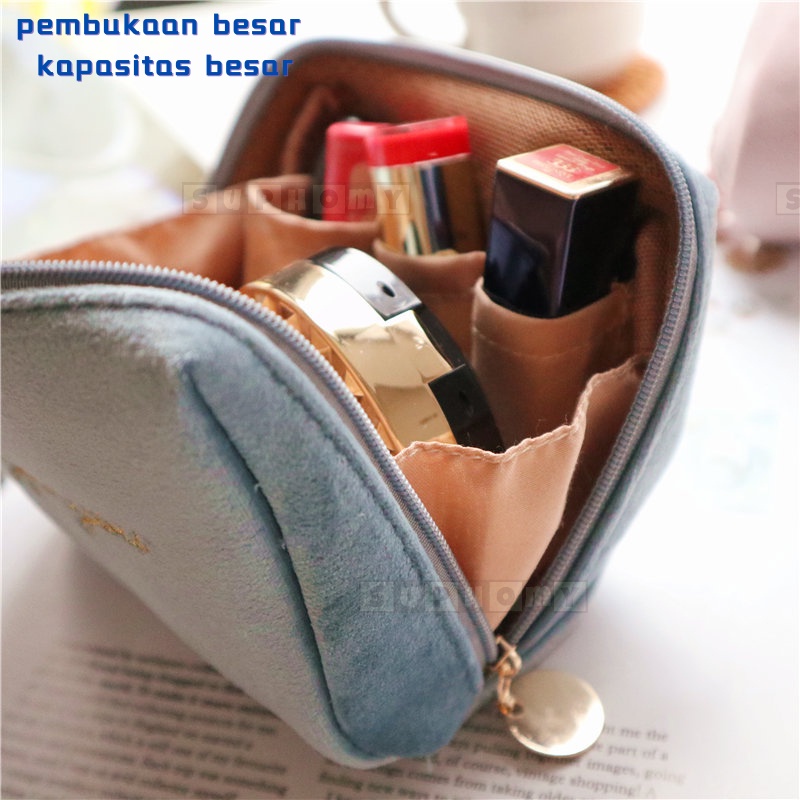 Tas Kosmetik Tas MakeUp Cosmetic Bag Organizer Make up Bag Pouch make up Dompet kosmetik