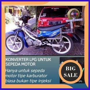 onderdil Konverter lpg untuk motor komplit dgn regulator lpg 1F3B23