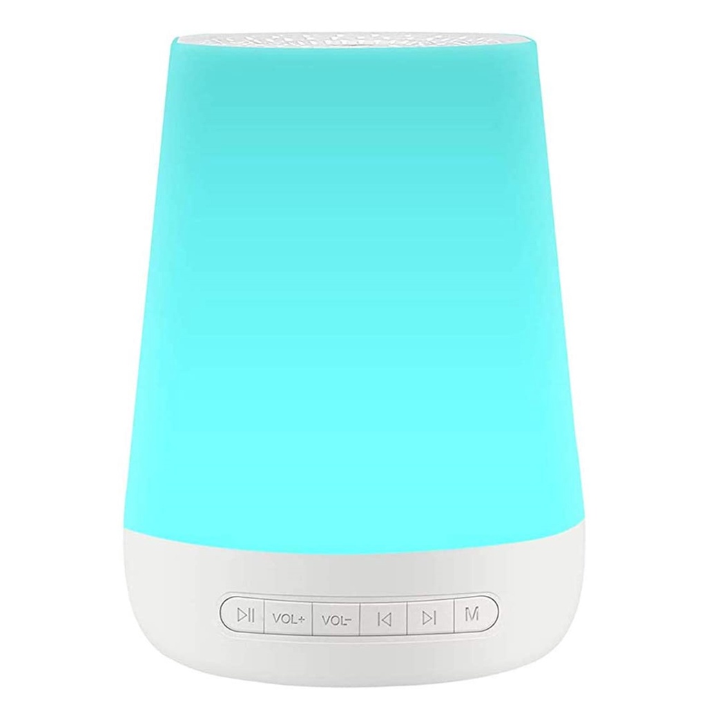 Desktop White Noise Machine Mesin Suara Tidur Bayi Lampu Malam Warna-W