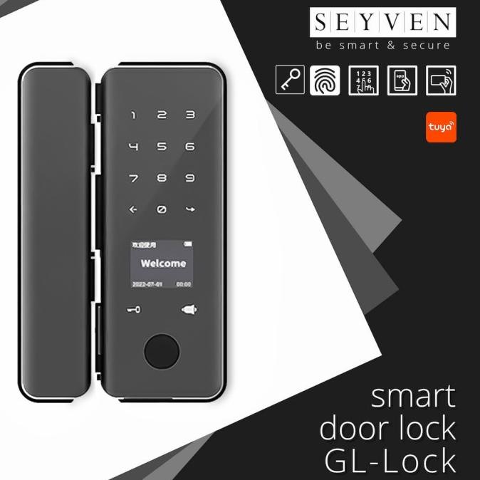 HARGA SPESIAL SEYVEN Smart Door Lock Digital Lock with APP Sliding Door Lock
