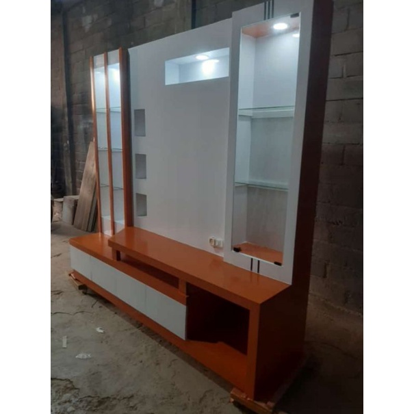 Lemari partisi minimalis modern