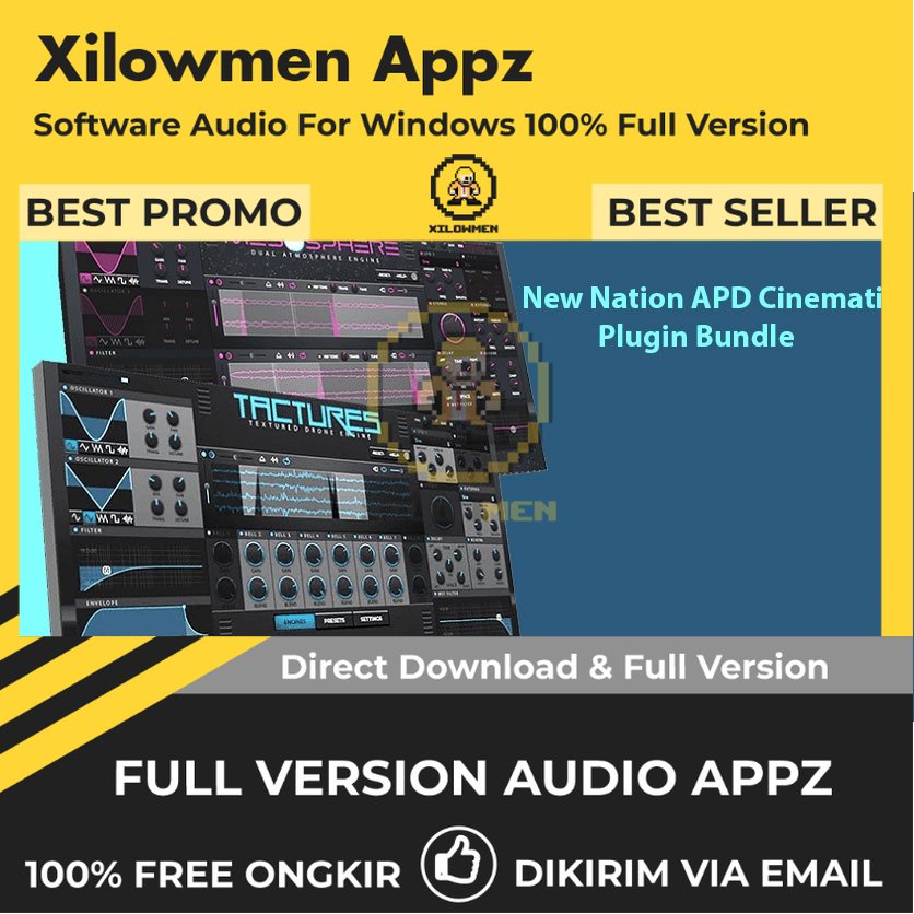 [Full Version] New Nation APD Cinematic Plugin Bundle Pro Lifetime Audio Software WIN OS