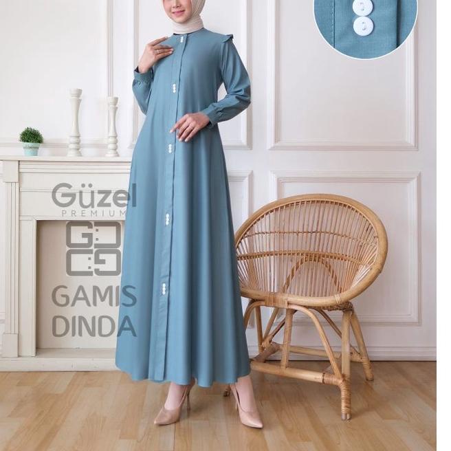 ✮ Gamis Dinda ori guzel kualitas premium ❈