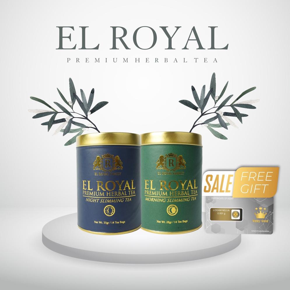 

2.2 TEN Promo 1 Paket El Royal Tea Premium Teh Pelangsing Perut Penurun Berat Badan Tubuh Teh Diet - Morning Slimming Tea Ori