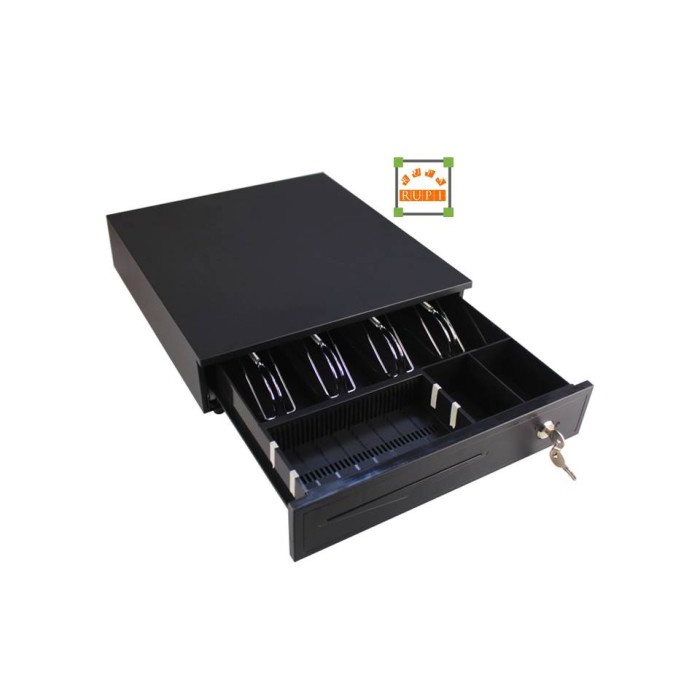 

[[JNT COD]] EPPOS Cash Drawer 37x33CM 4K3C RJ11 [NT355] laci uang BG100253