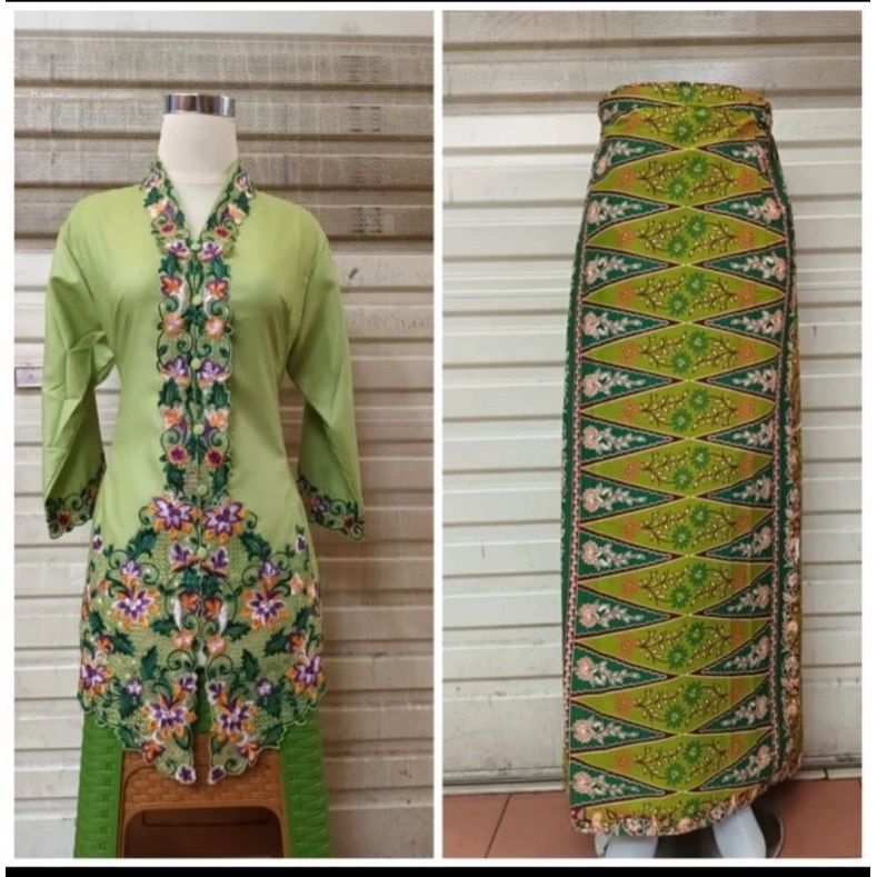 promo kebaya encim/kebaya Betawi/seragaman/atasan/stelan kebaya lengan 7/8