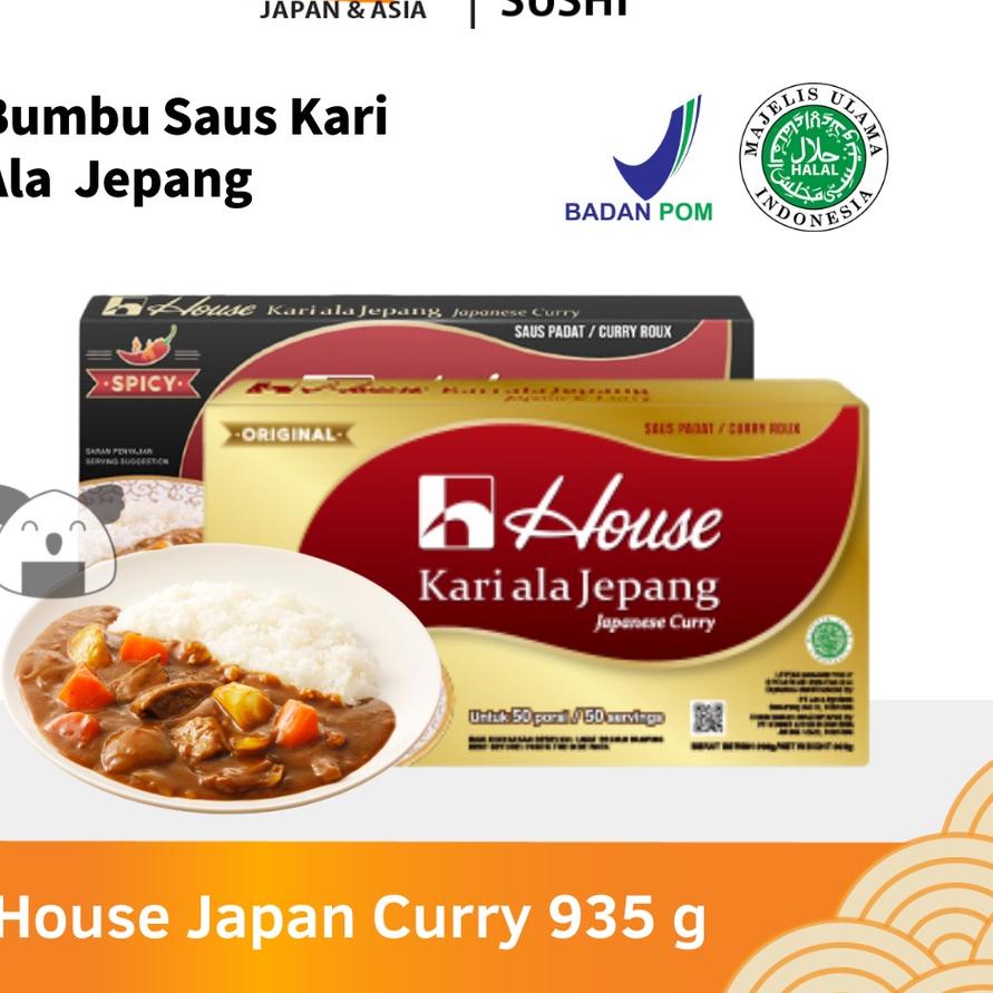 

☏ HOUSE Japan Curry Kare Jepang 50 Porsi Halal │ Bumbu Kuah Kari Nasi ♪