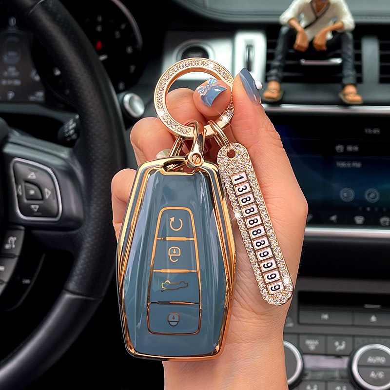 [NEW] Proton x50 x70 Sarung Kunci Mobil Chrome Refleksi TPU key Fob Case Remote Case Casing x50 key cover proton x70 key cover