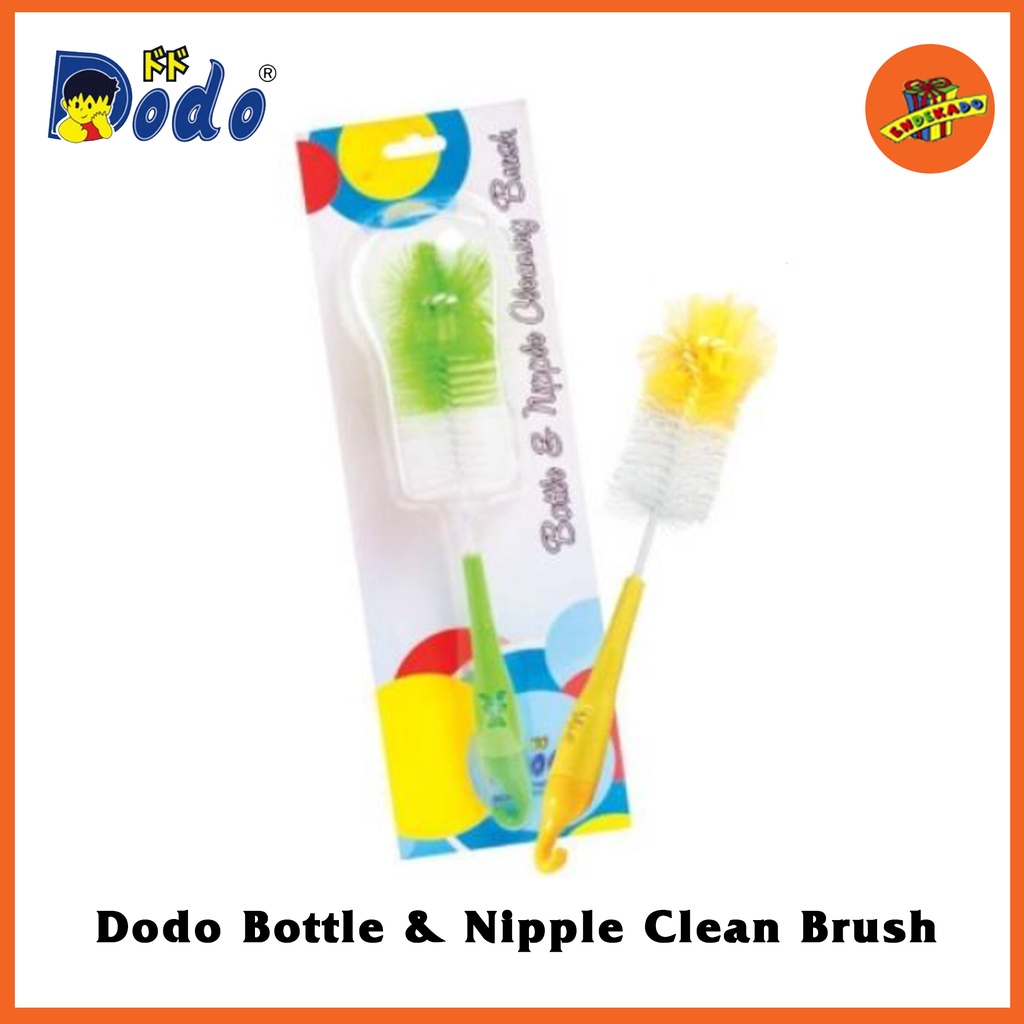 DODO Sikat Botol - Bottle &amp; Nipple Brush - Sikat Cuci Botol